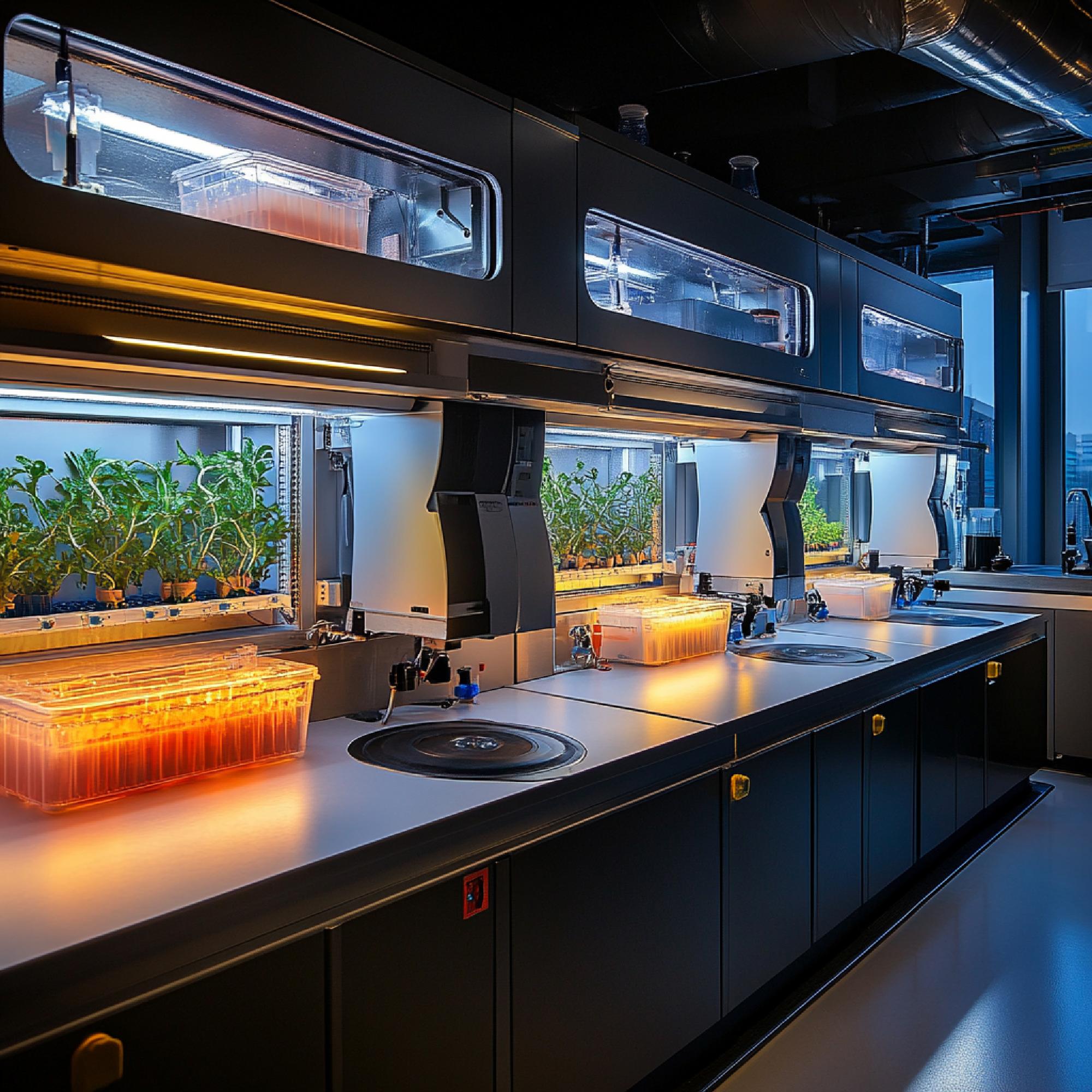 Studio cucina locale con attrezzatura hi-tech